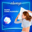 Absorvente Always Noturno Suave G com Abas com 16 unidades