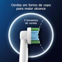 Refil para Escova de Dente Elétrica Oral-B Precision Clean com 4 unidades