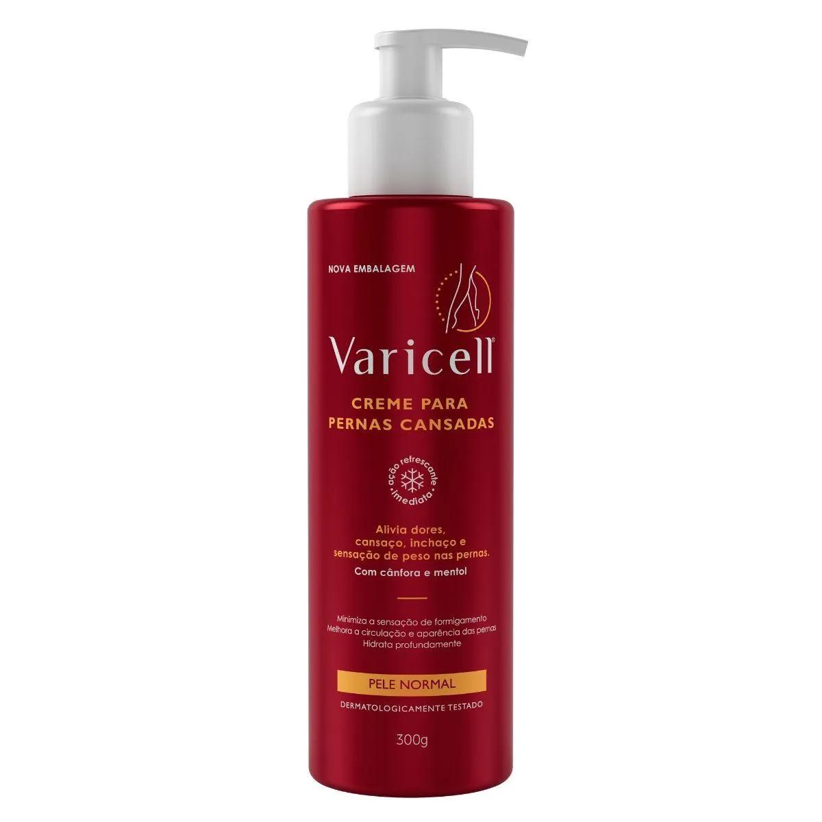 Creme para Pernas Cansadas Varicell com 300g