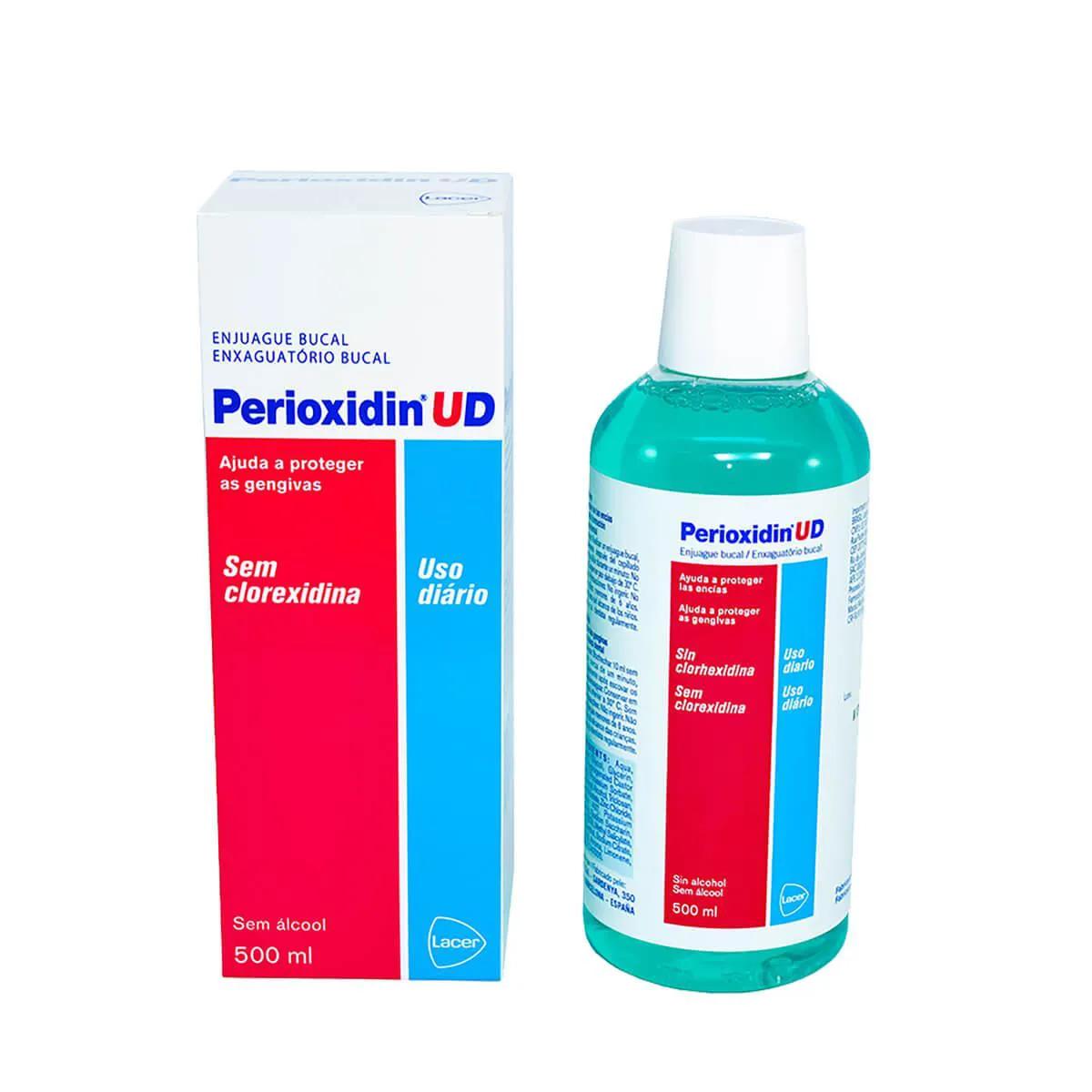 Enxaguante Antisséptico Bucal Perioxidin UD com 500ml