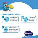 Fralda Babysec UltraSec Mega Galinha Pintadinha M - 38 Unidades