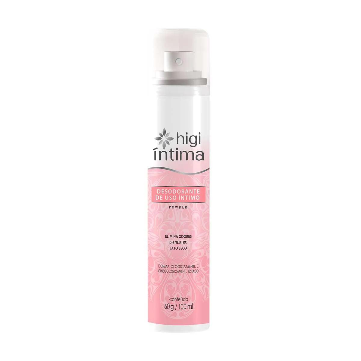 Desodorante Íntimo Daxx Higi Íntima Powder Aerosol com 100ml