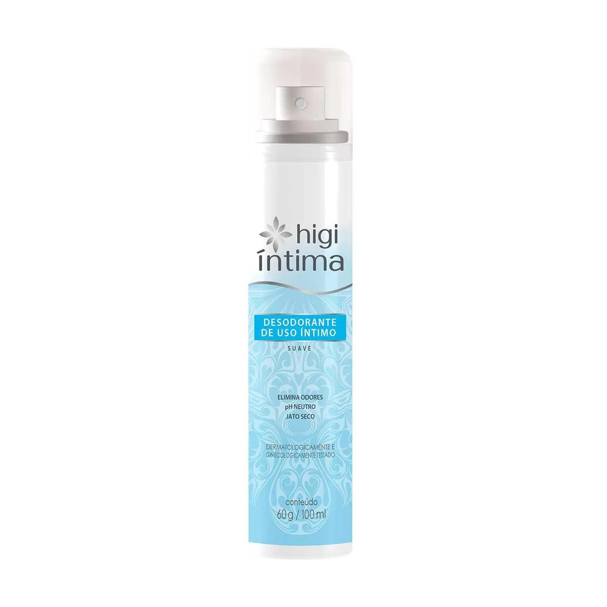 Desodorante Íntimo Daxx Higi Íntima Suave com 100ml