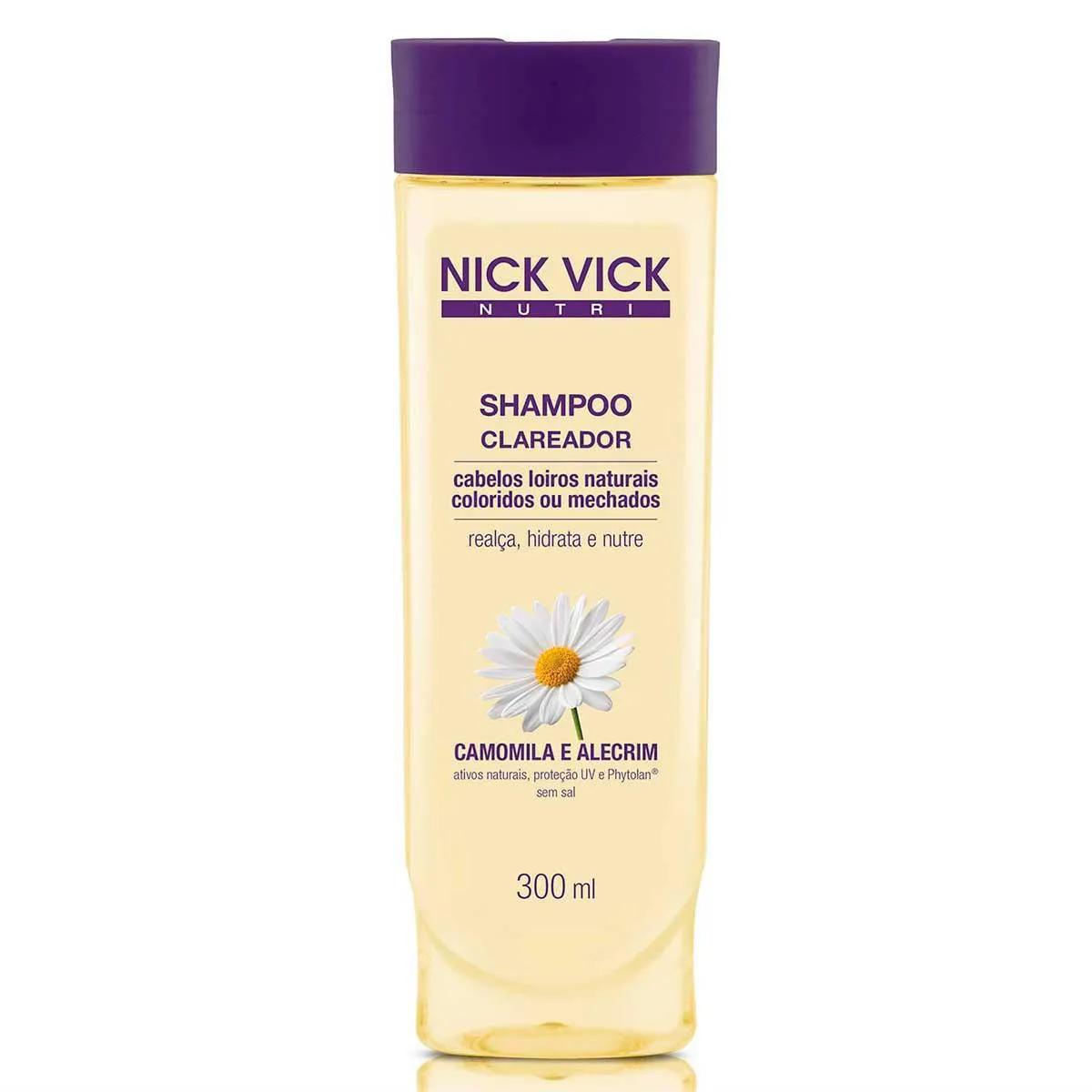 Shampoo Nick&Vick Nutri Clareador