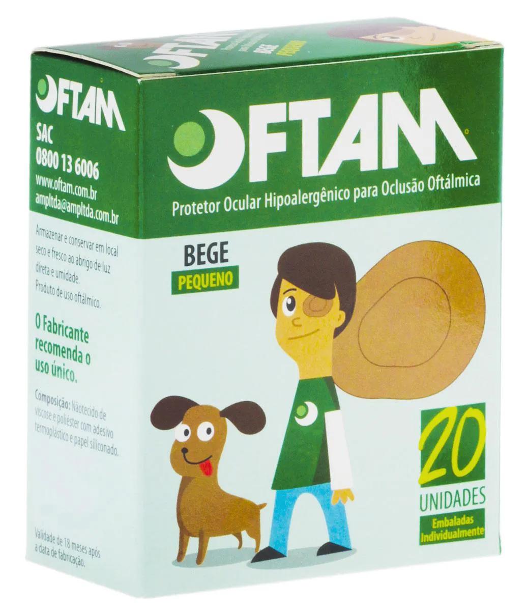 Protetor Ocular Bege Tamanho Pequeno