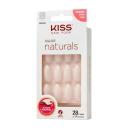 Unha Postiça Kiss New York Salon Naturals Stiletto Longo 28 Unidades