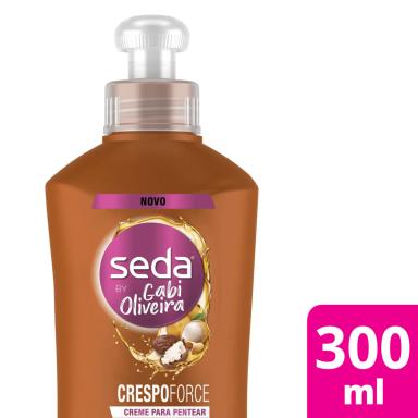 Creme para Pentear Seda By Gabi Oliveira Crespoforce com 300ml
