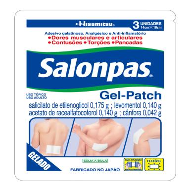Salonsip Emplastro com 3 unidades