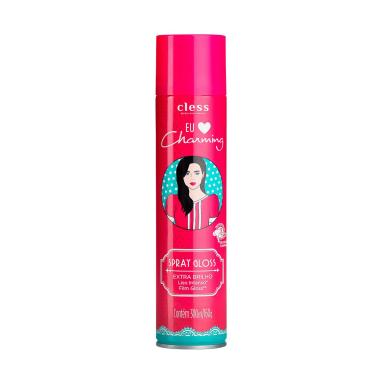 Spray para Cabelo Eu Amo Charming Brilho Gloss com 300ml