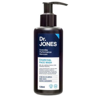 Gel de Limpeza Facial Dr.Jones Charcoal Face Wash 120ml