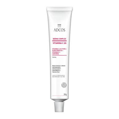 Creme Facial Anti-Idade Adcos Derma Complex Vitamina C 20 com 30g