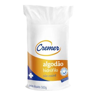 Algodão Hidrófilo Cremer com 500g