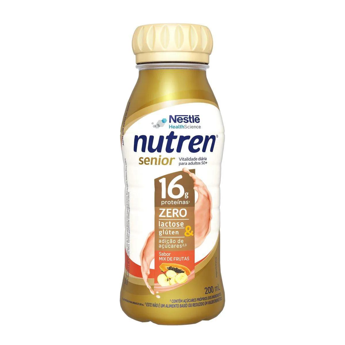 Complemento Alimentar Nestlé Nutren Senior Mix de Frutas com 200ml