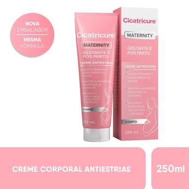 Creme Antiestrias Cicatricure Maternity Gestante e Pós Parto com 250ml