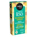 Kit Ampola Capilar Salon Line Meu Liso Reconstrução Completa Sem Sal com 3 sachês de 15ml cada