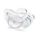 Chupeta de Silicone Lillo Soft Calming Tamanho 1 Transparente com 1 unidade