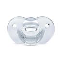 Chupeta de Silicone Lillo Soft Calming Tamanho 1 Transparente com 1 unidade
