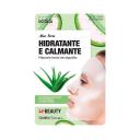 Máscara Facial de Algodão Kiss NY Aloe Vera Hidratante e Calmante com 1 unidade