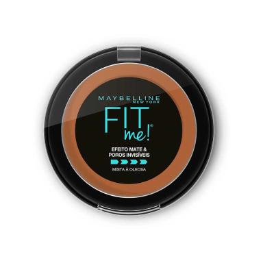 Pó Compacto Maybelline NY Fit Me! N10 Marrom Neutro com 10g
