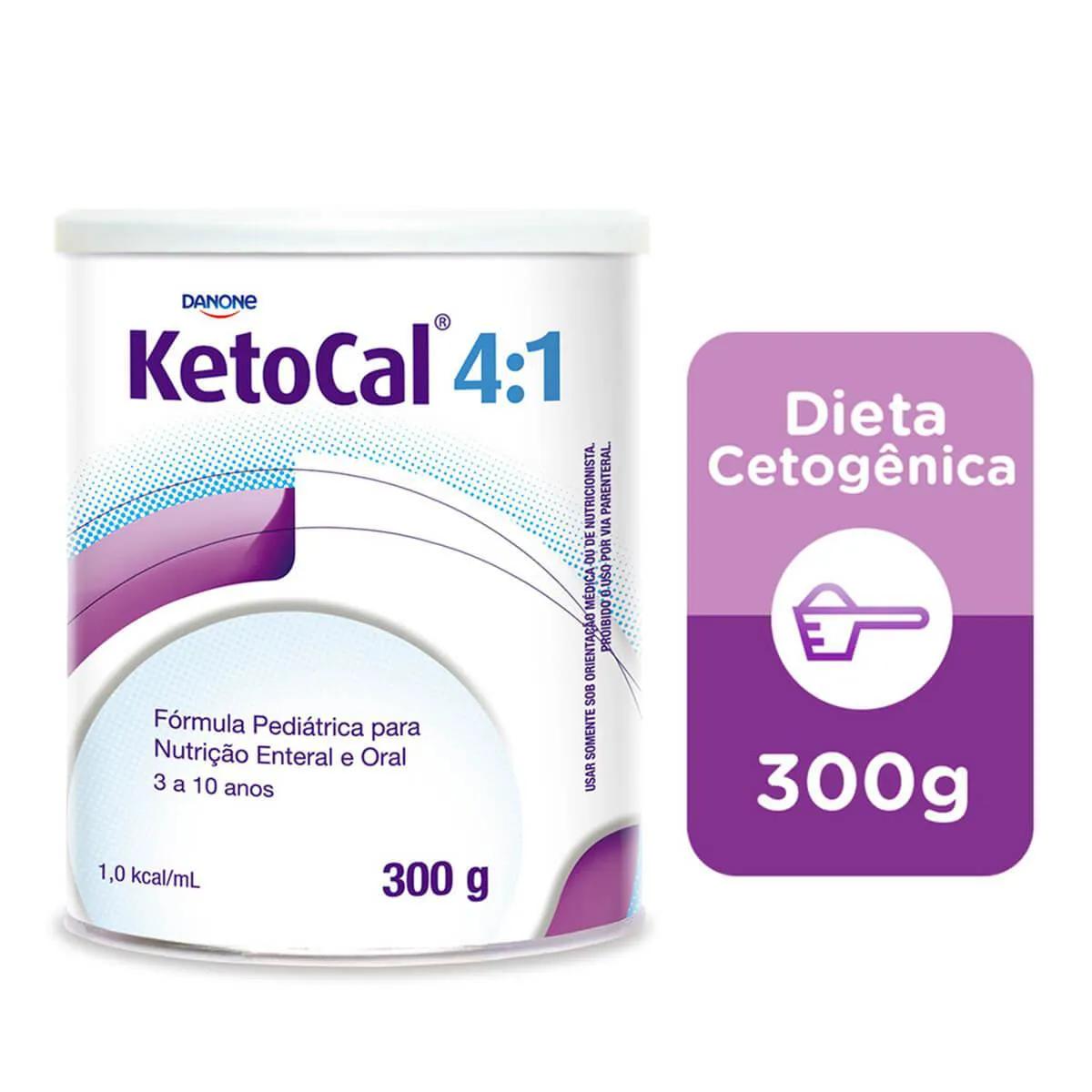 Fórmula Pediátrica KetoCal 4:1 com 300g