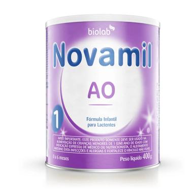 Fórmula Infantil Novamil AO 1 Biolab com 400g