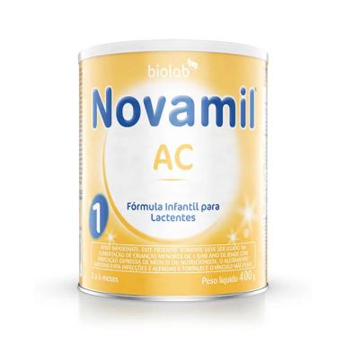 Fórmula Infantil Novamil AC 1 Biolab com 400g