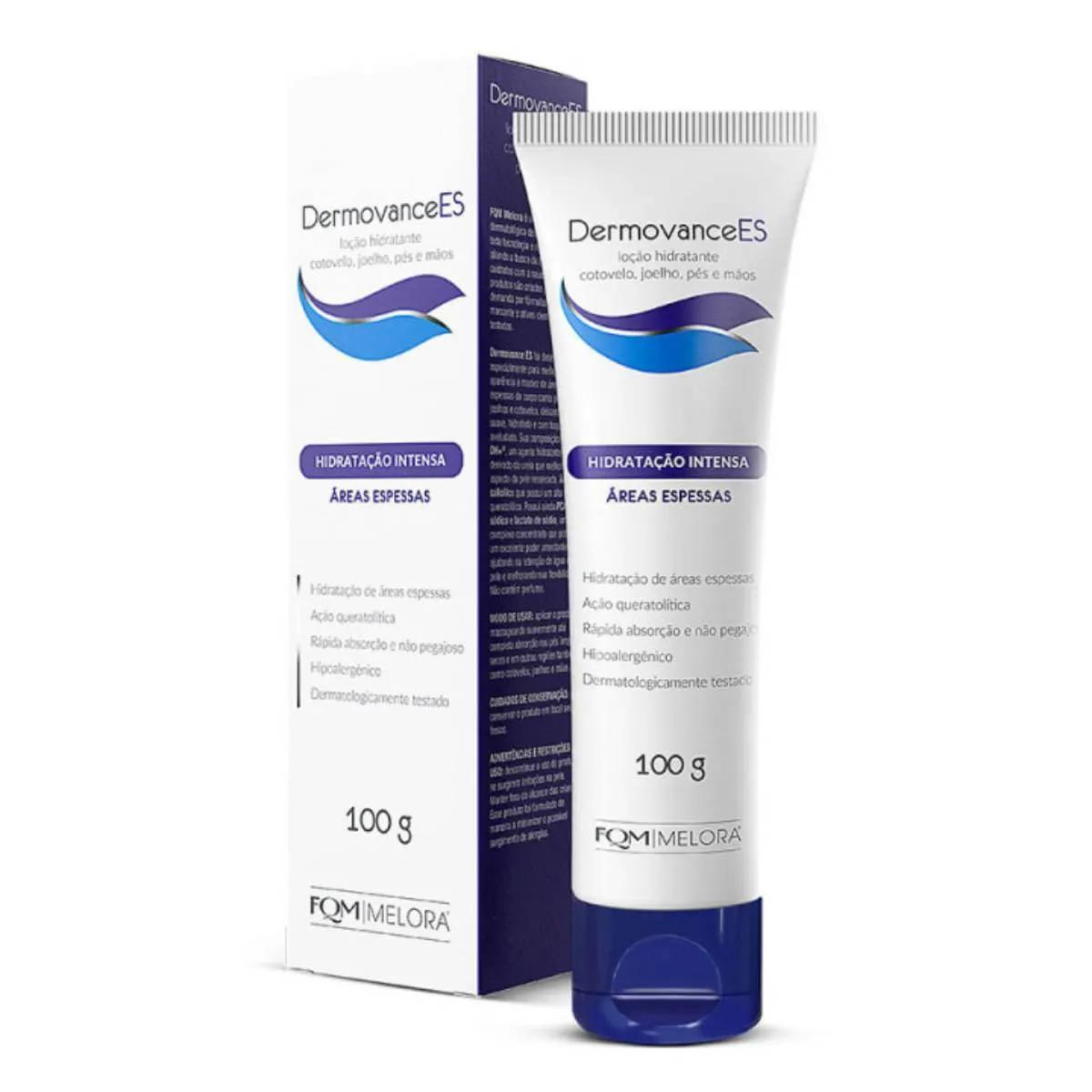 Loção Hidratante Intenso Corporal DermovanceES para Áreas Espessas com 100g