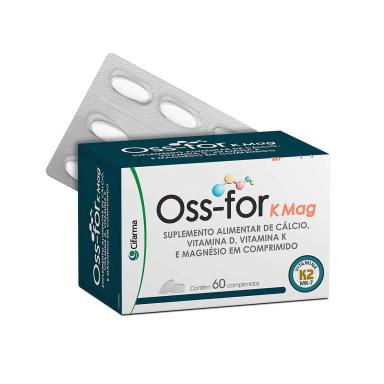 Suplemento Vitamínico e Mineral Oss-for K Mag com 60 comprimidos