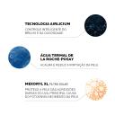 Protetor Solar Facial Com Cor La Roche-Posay Anthelios Airlicium Antioleosidade Pele Morena FPS 70 40g