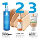 Protetor Solar Facial Com Cor La Roche-Posay Anthelios Airlicium Antioleosidade Pele Morena FPS 70 40g