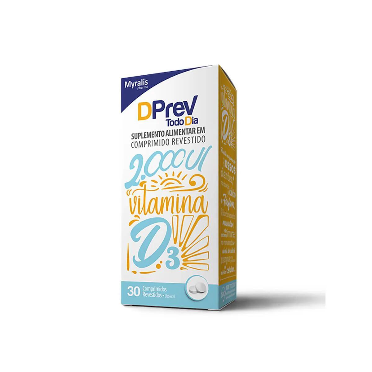 DPrev Todo Dia 2000UI com 30 comprimidos