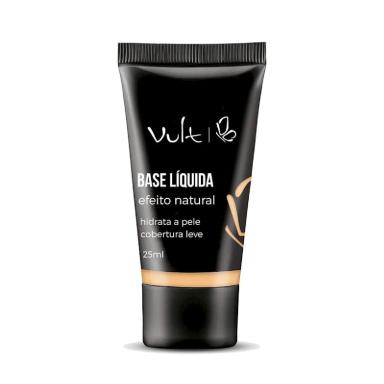 Base Líquida Vult Efeito Natural Cor 01 com 25ml