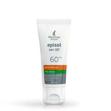 Protetor Solar Facial Episol Sec OC Pele Oleosa FPS 60 60g