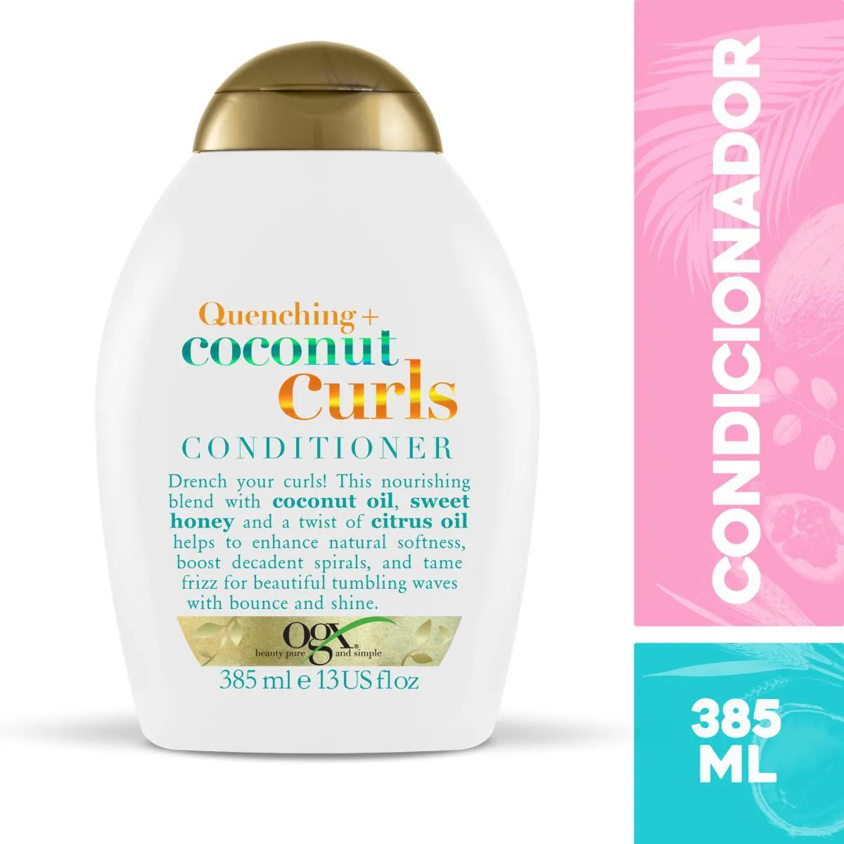 Condicionador OGX Coconut Curls com 385ml