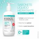 Sabonete Líquido Corporal Fisiogel Terapia de Hidratação Diária com 400ml