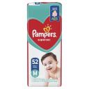 Fralda Pampers Supersec M - 52 Unidades