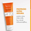 Protetor Solar Emulsão Avène Toque Seco Oil-Free FPS 70 com 40g