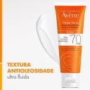 Protetor Solar Emulsão Avène Toque Seco Oil-Free FPS 70 com 40g