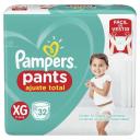 Fralda Pampers Pants Ajuste Total XG - 32 Unidades