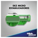Barbeador Gillette Mach3 Sensitive Acqua Grip 1 aparelho + 2 cargas