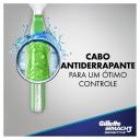 Barbeador Gillette Mach3 Sensitive Acqua Grip 1 aparelho + 2 cargas