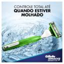 Barbeador Gillette Mach3 Sensitive Acqua Grip 1 aparelho + 2 cargas