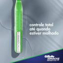 Kit Aparelho de Barbear Gillette Mach3 Acqua-Grip Sensitive com 1 unidade + 3 cartuchos + 1 Gel de Barbear com 72ml