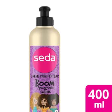 Creme para Pentear Seda Boom Apaixonadas por Cachos com 400ml