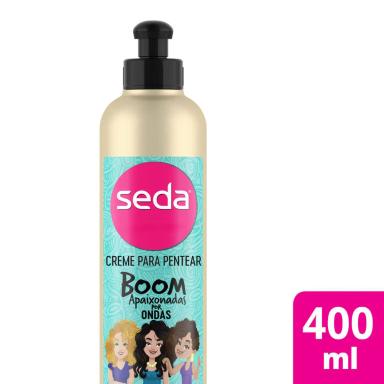 Creme para Pentear Seda Boom Apaixonadas por Ondas com 400ml