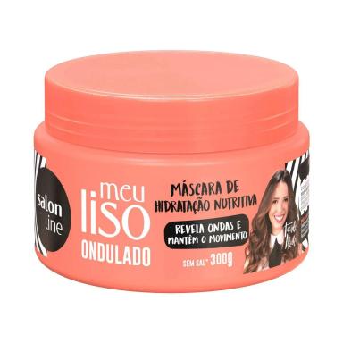 Máscara de Hidratação Nutritiva Salon Line Meu Liso Ondulado By Taciele Alcolea com 300g