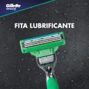 Carga para Aparelho de Barbear Gillette Mach3 Sensitive com 4 unidades