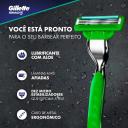 Carga para Aparelho de Barbear Gillette Mach3 Sensitive com 4 unidades