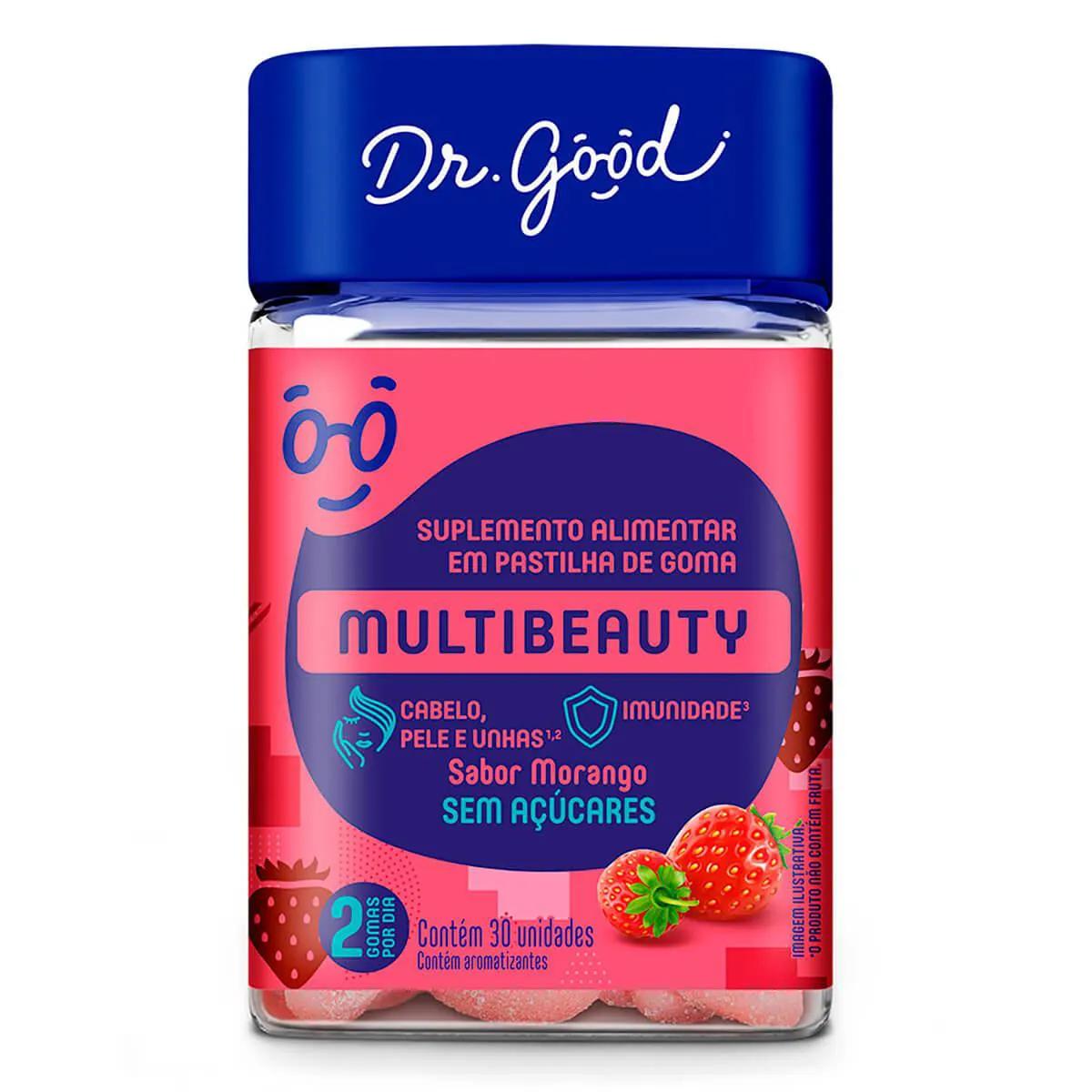 Suplemento Alimentar Dr. Good Multibeauty com 30 gomas