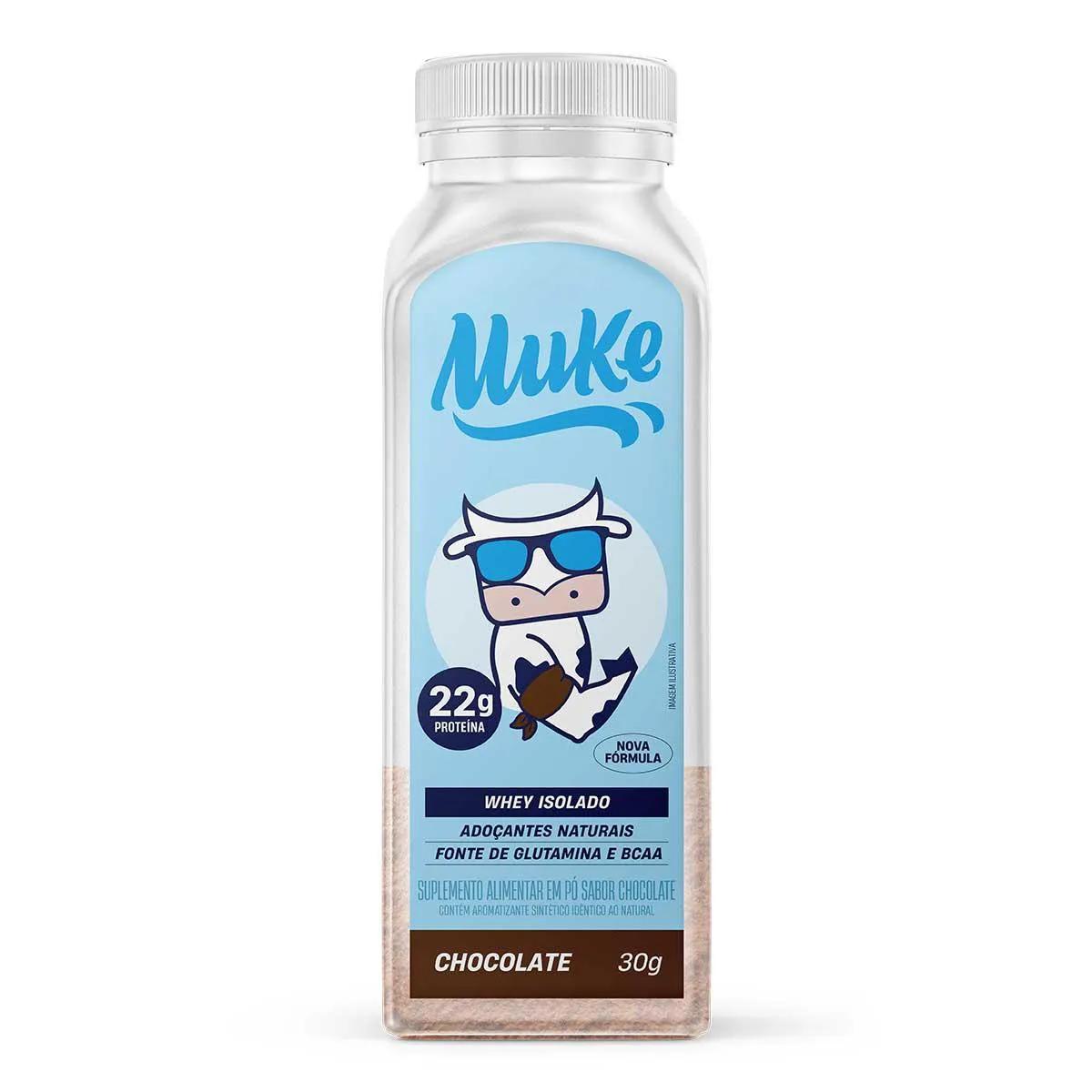 Garrafinha Whey Protein Muke Chocolate Shake com 27g